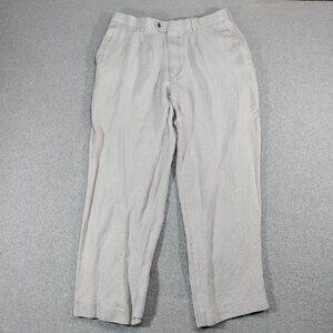 Cubavera Pants Mens 36x32* (36x28) Linen Rayon Blend Casual Beach Resortwear